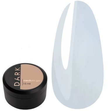 Gel für Extensions DARK Medium Gel Nr. 37, 15 ml - Фото №1