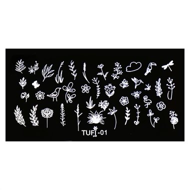 Stamping plate TUFI profi PREMIUM 1 - Фото №1