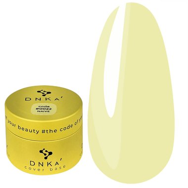 Base DNKa Cover  Base №0022 Naive Zitrone 30 ml (DNKA0022-30) - Фото №1