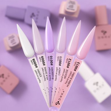 Acrylgel DNKa Liquid Acrygel № 0008 Eskimo 12 ml - Фото №3