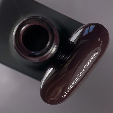 Gellack NAILSOFTHEDAY Let's Special Dark Chocolate, 10 ml - Фото №2