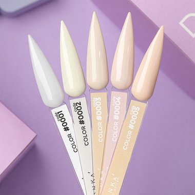 Гель-лак DNKa №0005 бежево-персиковый 12 мл (GPDC0005) - Фото №3