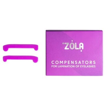 Compensators Zola holders for eyelash lamination purple 1 pair - Фото №2