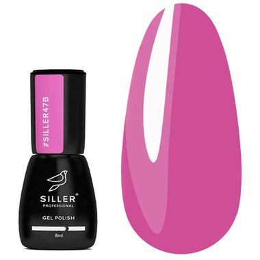 Гель-лак SILLER №047В розовый 8 мл (u0000003326) - Фото №1