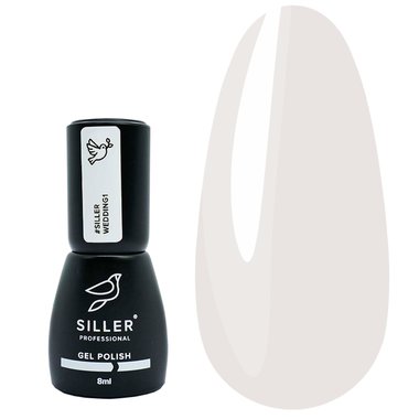Gel polish SILLER Wedding №01 cold white 8 ml (u0000010620) - Фото №1