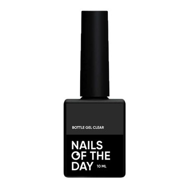 Gel NAILSOFTHEDAY Bottle gel clear, 10 ml - Фото №1