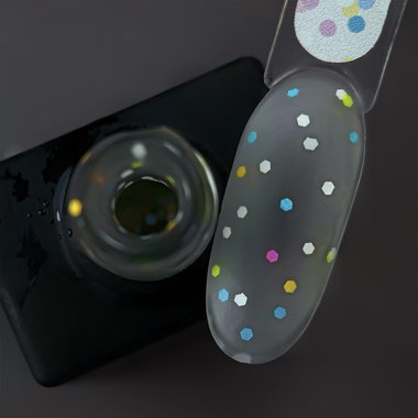 Топ NAILSOFTHEDAY Party top matte, 10 ml - Фото №2