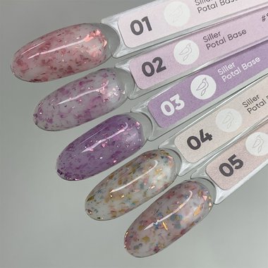 SILLER Potal Base Nr. 5 rosa-milchig mit Farbpotal 8 ml ​ - Фото №3