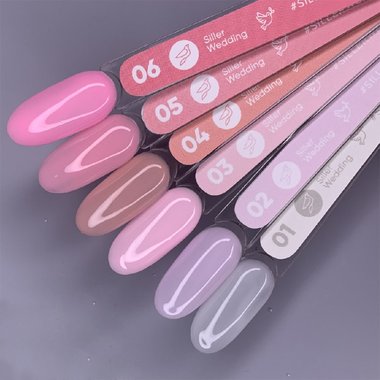 Гель-лак SILLER Wedding №02 нежно-лавандовый 8 мл (u0000010621) - Фото №3