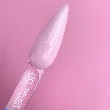 Acrigel LUNA Light №50 zartes Rosa mit Schimmer 13 ml (249-2705-0543) - Фото №2