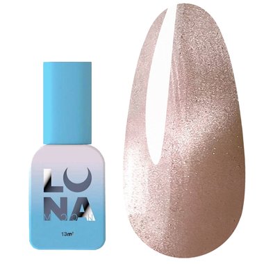 Gel polish LUNA Cat Eye Gel №208 beige 13 ml (047-2832-0582) - Фото №1