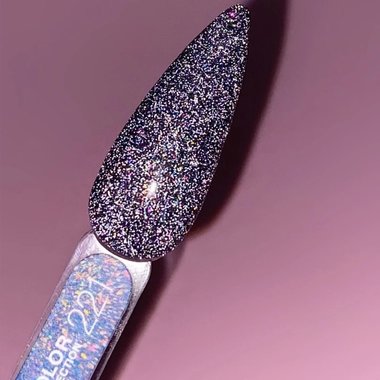 Гель-лак LUNA Reflection №221 фиолетовый светоотражающий 13 мл (047-2849-0595) - Фото №3