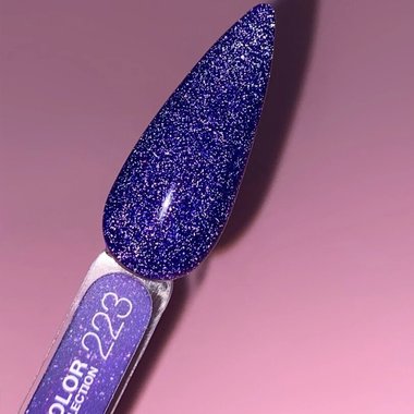 Gellack LUNA Reflection №223 blau reflektierend 13 ml (047-2849-0597) - Фото №3