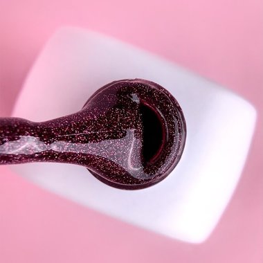 Gellack LUNA Reflection №229 dunkelburgund reflektierend 13 ml (047-2861-0609) - Фото №2