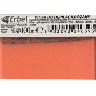 Воск в кассете Erbel роза 100 ml - Фото №3