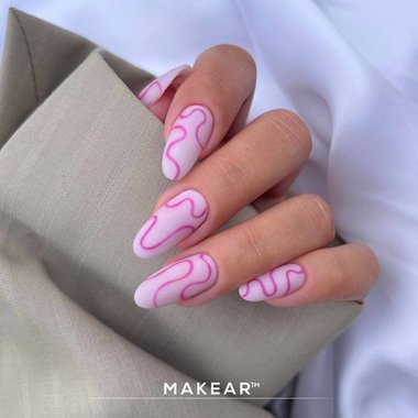 Gelpolitur MAKEAR Lollipop 504 fuchsia 8 ml - Фото №3