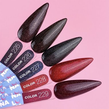 Гель-лак LUNA Reflection №228 ярко-красный светоотражающий 13 мл (047-2860-0608) - Фото №5