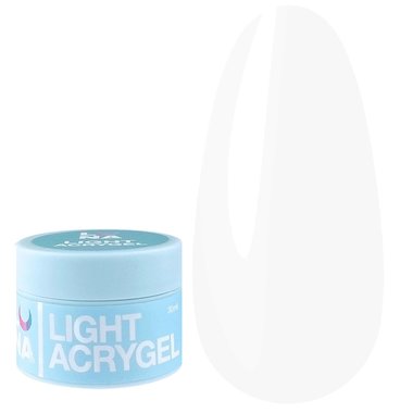 Acrygel LUNA Light №02 white 30 ml (249-1472-0572) - Фото №1