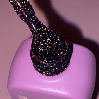 Acrygel reflective LUNA Light №58 dark blue 13 ml (249-2888-0600) - Фото №4