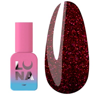 Acrygel reflective LUNA Light №60 dark red 13 ml (249-2890-0602) - Фото №1