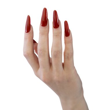 Гель-лак MAKEAR Red Love Limited 794 оранжево-красный 8 мл - Фото №2