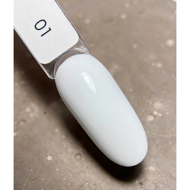 Гель-лак DARK New collection 01 белый 10 мл - Фото №3