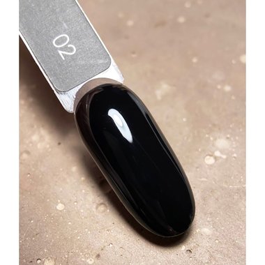 Гель-лак DARK New collection 02 черный 10 мл - Фото №4