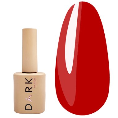 Gellack DARK Neue Kollektion 03 Classic Red 10 ml - Фото №1