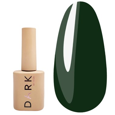 Gel polish DARK New collection 34 dark green 10 ml - Фото №1