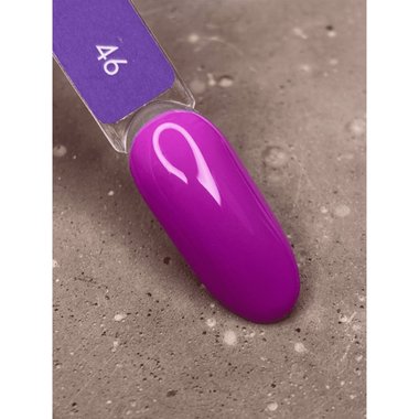 Gel polish DARK New collection 46 fuchsia 10 ml - Фото №4