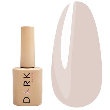 Gel polish DARK New collection 63 light beige 10 ml - Фото №1