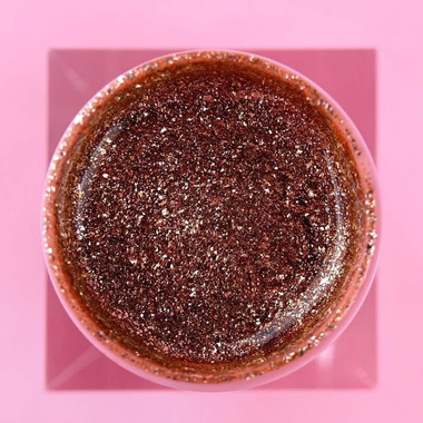 Glitter gel LUNA Platinum №03 for design bronze with glitter 5 ml (804-2937) - Фото №2