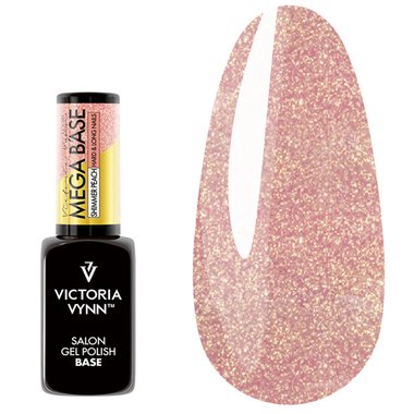 Victoria Vynn MEGA BASE Shimmer Peach 8 ml - Фото №1