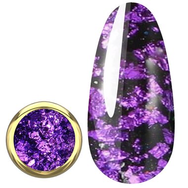 Nagelreibe MAKEAR AluFlakes VioletFever