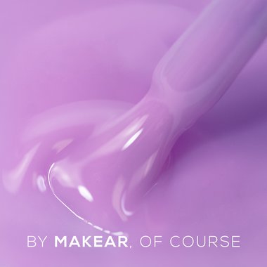 База для ногтей MAKEAR Color Rubber Base CRB12 Violet 8 мл - Фото №2