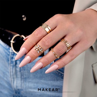 MAKEAR Jelly&go JG03 Milky Nude 15 ml - Фото №3