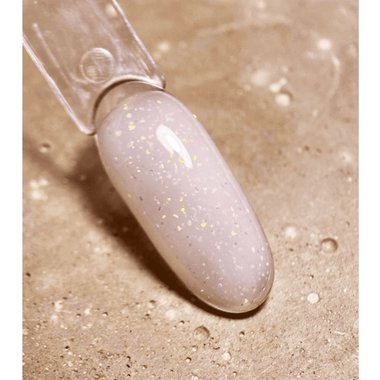 Gel für Extensions DARK Medium Potal Gel Nr. 05 rosa mit Goldpotal 15 ml - Фото №3