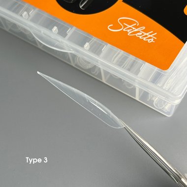 Upper forms NAILSOFTHEDAY Dual form Stiletto (Type 3) 120 pcs - Фото №3