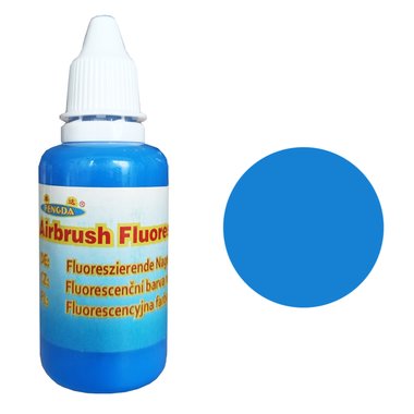 Fengda Airbrush-Farbe fluoreszierender blauer See 30 ml