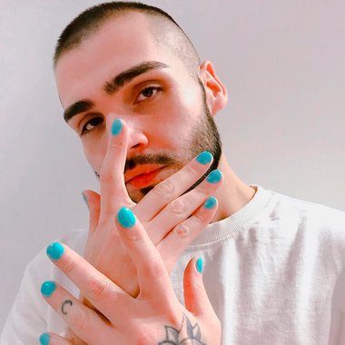 Manicure męski (Powłoka koloryzująca)