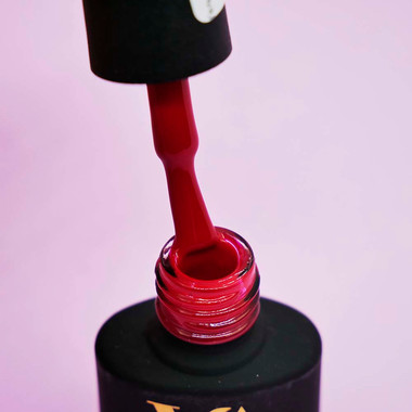 Гель-лак VALERI Color №012 алый красный 6 мл (VA12) - Фото №2