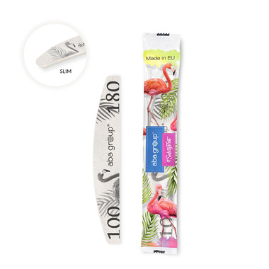 Nagelfeilen-Safe-Paket Aba Group Crescent 100/180 SLIM - FLAMING - Фото №2