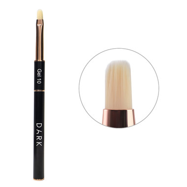 Кисточка для геля DARK (10мм) - Фото №1