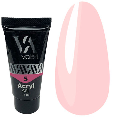 Acrylgel VALERI Nr. 05 rosa 15 ml (VAG15-05) - Фото №1
