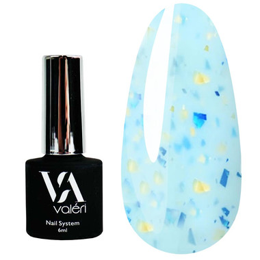 VALERI Potal Base Nr. 62 blau mit blau-gelbem Potal 6 ml (VFB6-62) - Фото №1