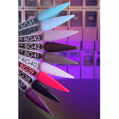 Жидкий гель Moon Full Liquid Builder Gel BG43 бледный фиолетовый 15 мл - Фото №2