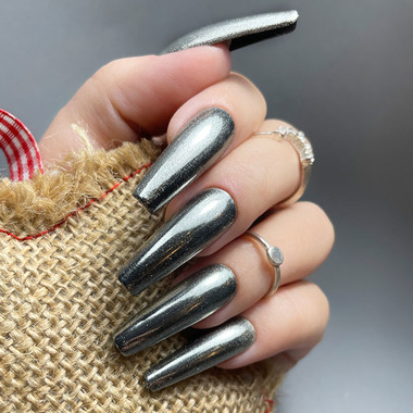 Rubbing for nails Slowianka 01 Pegasus Silver 2 g - Фото №3