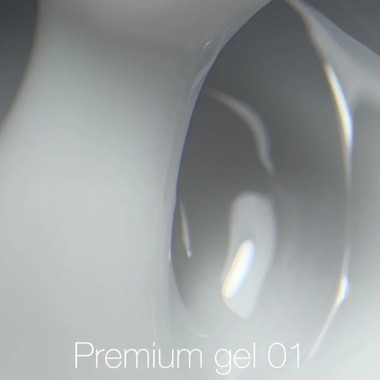 Строительный гель NAILSOFTHEDAY Premium gel 01 молочный 30 мл - Фото №2