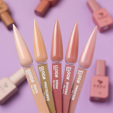 Top DNKa COVER Top  №0009 Rom ohne Klebeschicht Beige Pfirsich 12 ml (CTD0009) - Фото №2