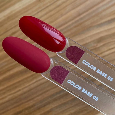 NAILSOFTHEDAY Base 05 dunkelrot 10 ml - Фото №2